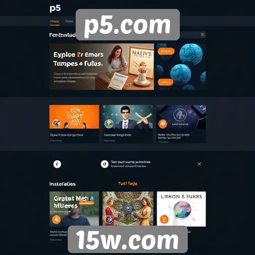 novas funcionalidades no site p5.com melhoram a experiência